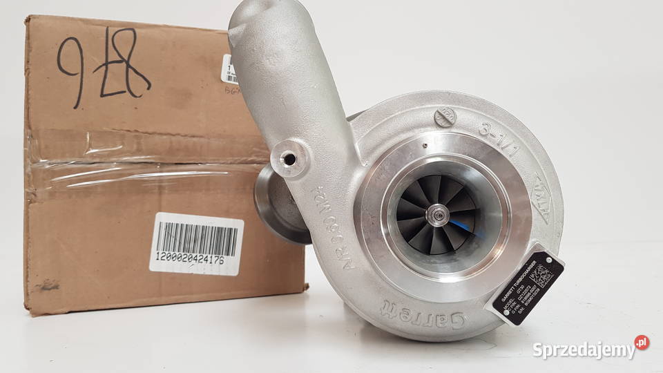 Turbosprężarka GARRETT DZ122572 RE551108 Części i osprzęt rolniczy Siedlce sprzedam