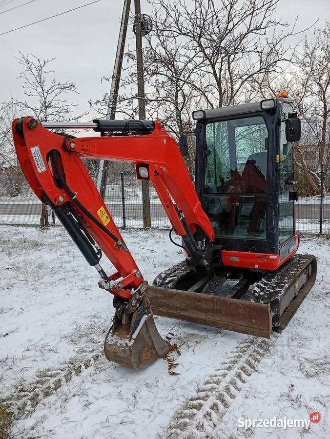 Minikoparka Kubota U274 mazowieckie Wach