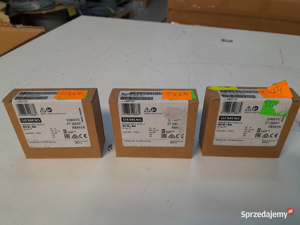 Moduł wejść analogowych SIEMENS SIMATIC ET200SP Gdańsk