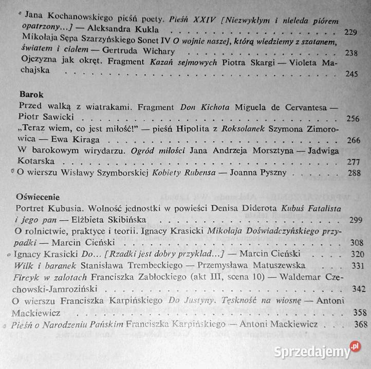 Lekcje czytania Eksplikacje literackie cz 1