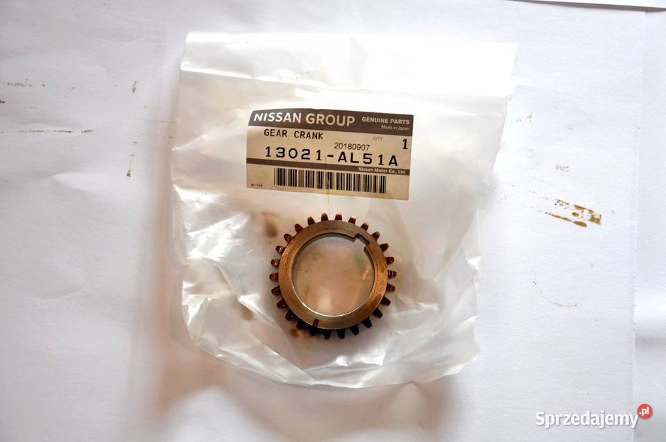 KOŁO ZĘBATE WAŁKA KORBOWEGO NISSAN MURANO Silniki i osprzęt Białystok