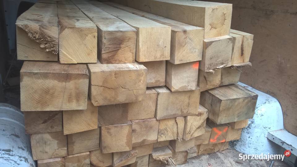 Kantówki dąb graniaki słupy podwaliny Warszawa