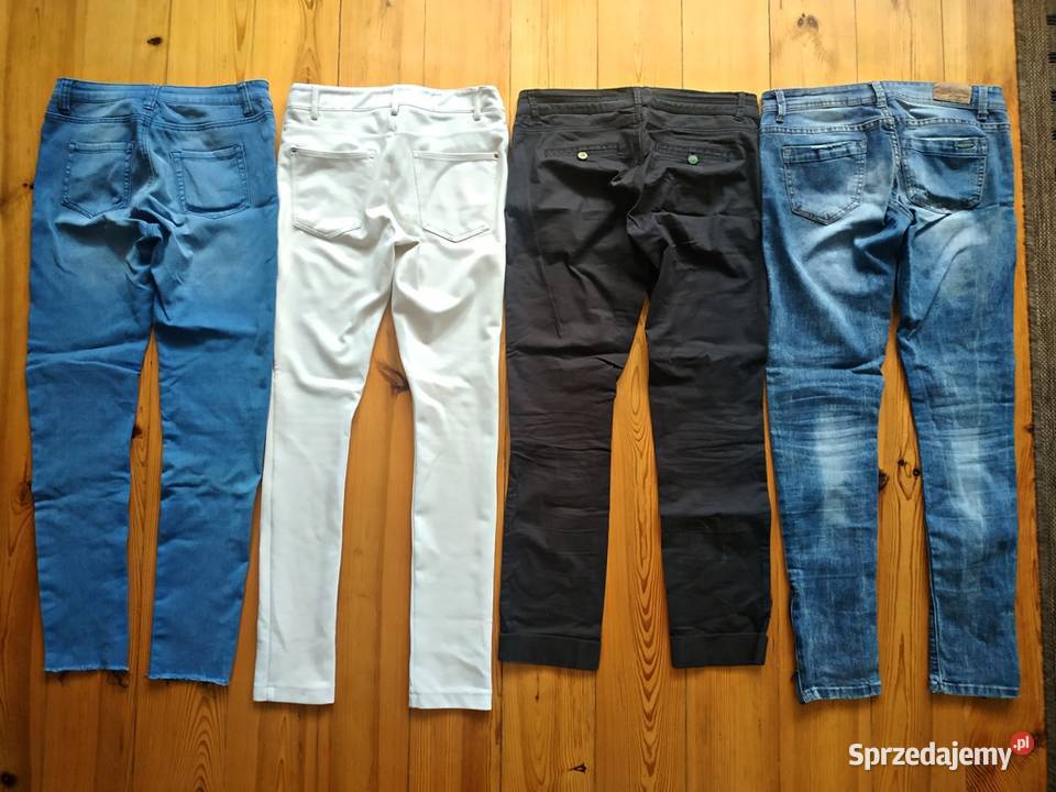 Spodnie jeansowe 36 damskie 20par2koszule Spodnie Konin