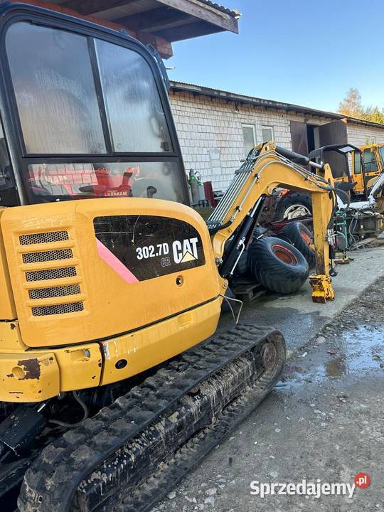 Minikoparka Gąsienicowa CAT Caterpillar 3027D CR Tymowa sprzedam