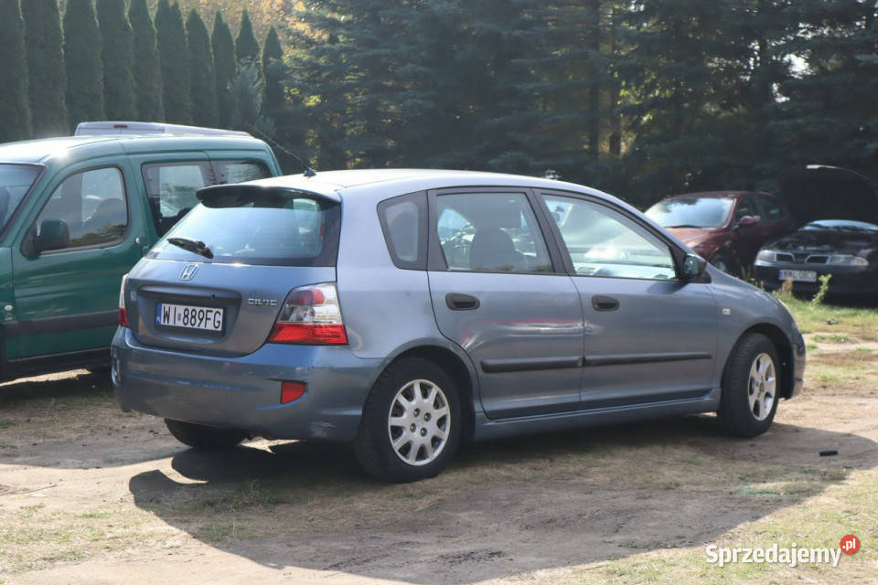 Honda Civic 2005r 14 Benzyna 5 Drzwi Klima Tanio Motoryzacja