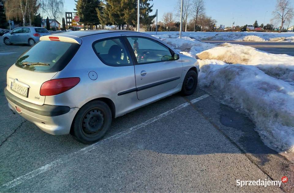 Peugeot 206 14 benzyna Zarejestrowany w Polsce Jarosław