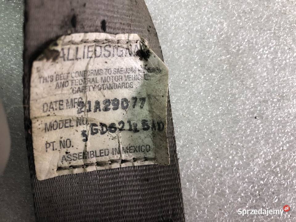 PAS PRAWY TYŁ JEEP GRAND CHEROKEE WJ osobowe Pasy bezpieczeństwa