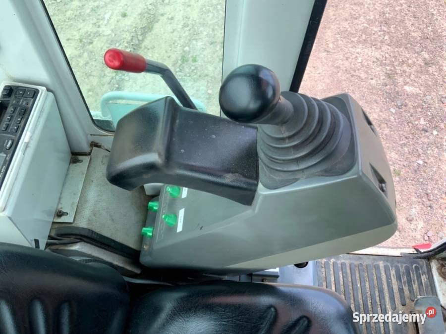 Mini koparka Takeuchi TB014 z przyczepą i łódzkie Łódź