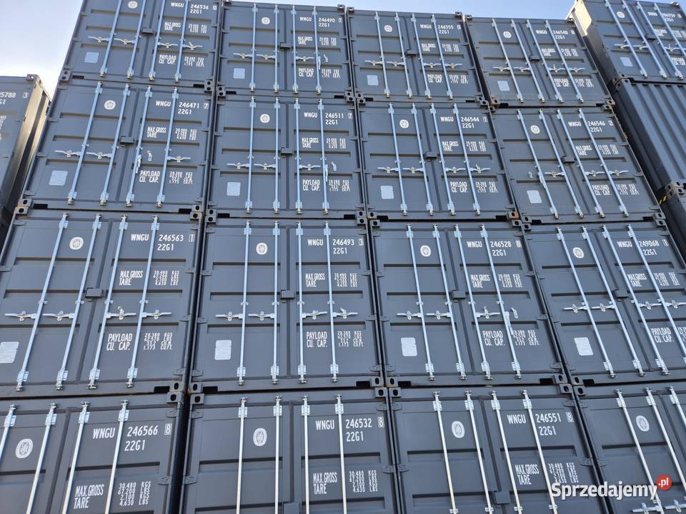 Sprzedam kontenery morskie magazynowe 20DVDC OW Magazynowanie Gdańsk