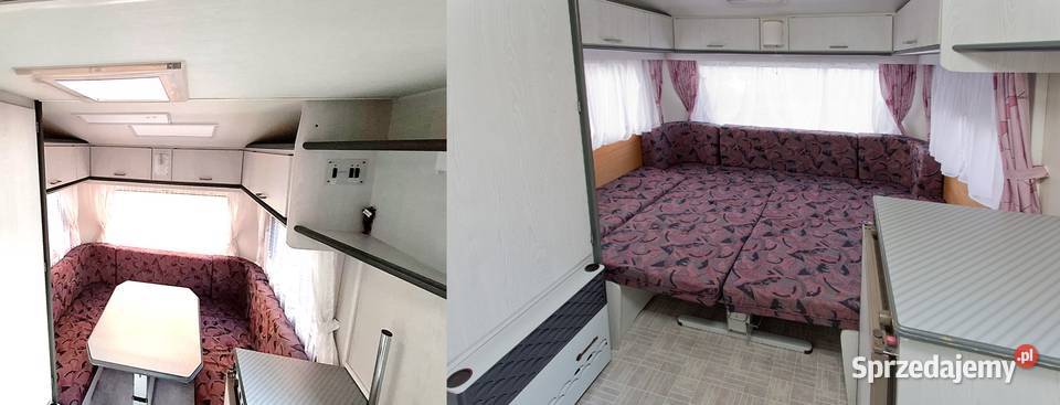 Przyczepa kempingowa Chateau 350 dwu osobowa Boguszów-Gorce sprzedam