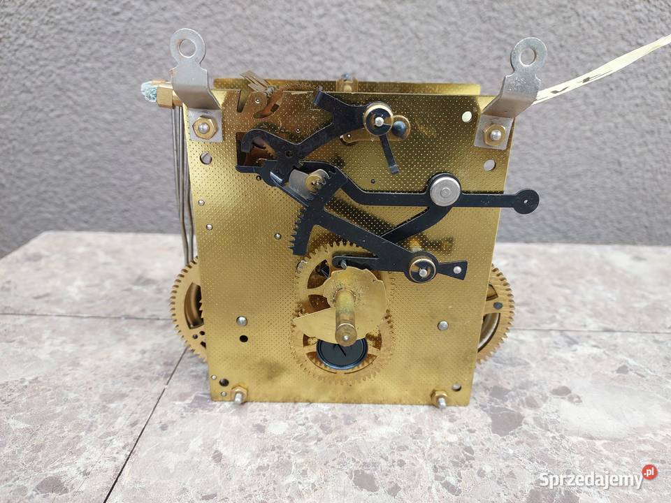 713 Mechanizm starego zegara ściennego Junghans Tczew