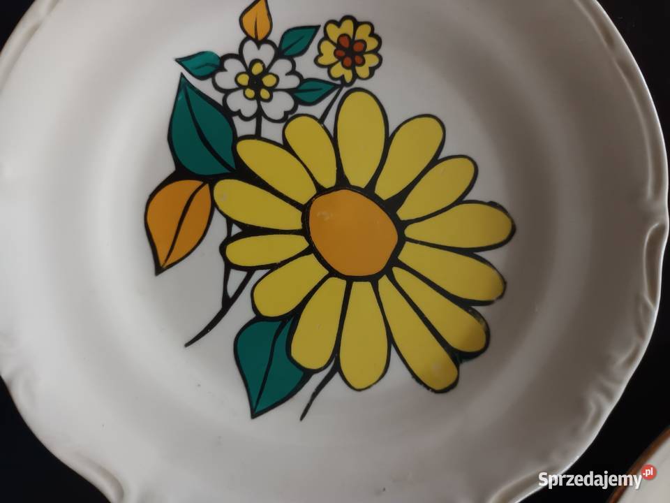 Talerzyki z Porcelitu Tułowice 5 Aleksandrów Łódzki sprzedam