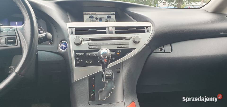 Lexus RX450h 2010r 35v6 299 hybryda Led xenon ASR (kontrola trakcji) lubelskie Lublin
