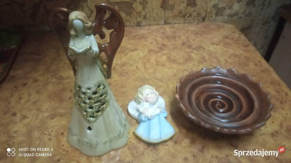 Figurki anioły i podstawka sprzedam Wrocław