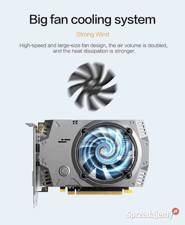 Karta graficzna MILLSE AMD Radeon RX 550 4GB Myślenice sprzedam