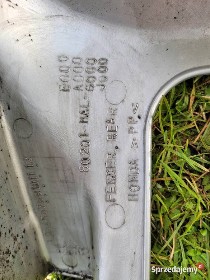 HONDA CBR 600 F3 9598 NADKOLE TYL TYLNE BLOTNIK Piła