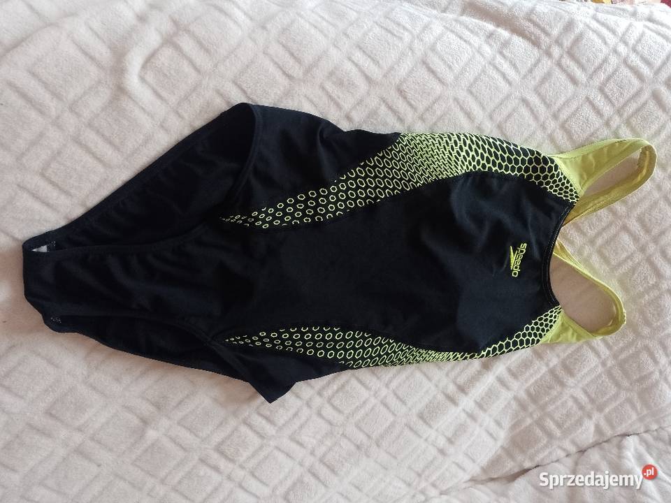 36S Speedo Ekskluzywny strój kąpielowy z Londynu żółty/złoty Kraków