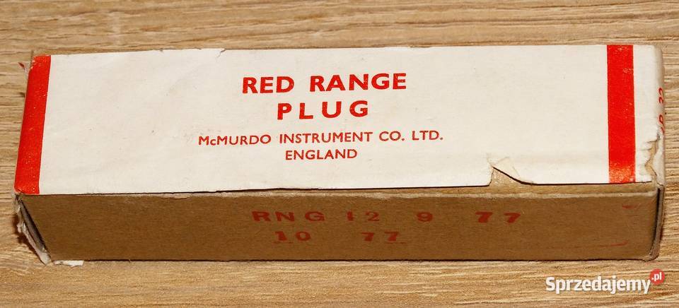 Złącze złocone wtyk RED RANGE PLUG RP 32 NOWY Gliwice