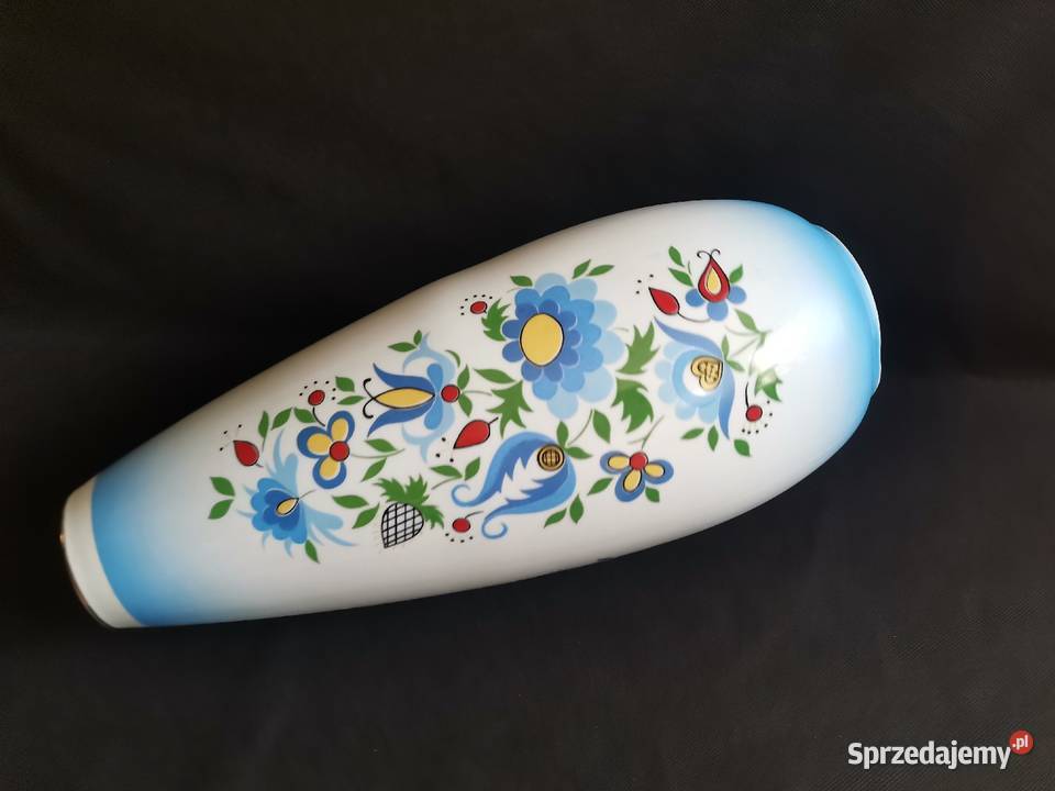 Stary wielki wazon 42 porcelana Lubiana wzór Siemianowice Śląskie