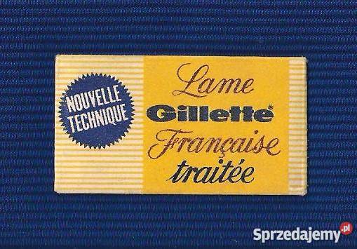 żyletka Lame Gillette Francaise traitee lubelskie Skierbieszów