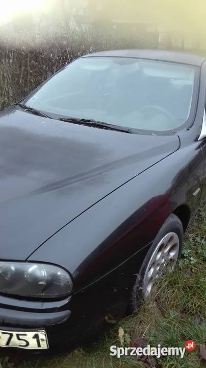 Alfa 156 19 jtd drzwi maska alufelgi skorzane Suskowola