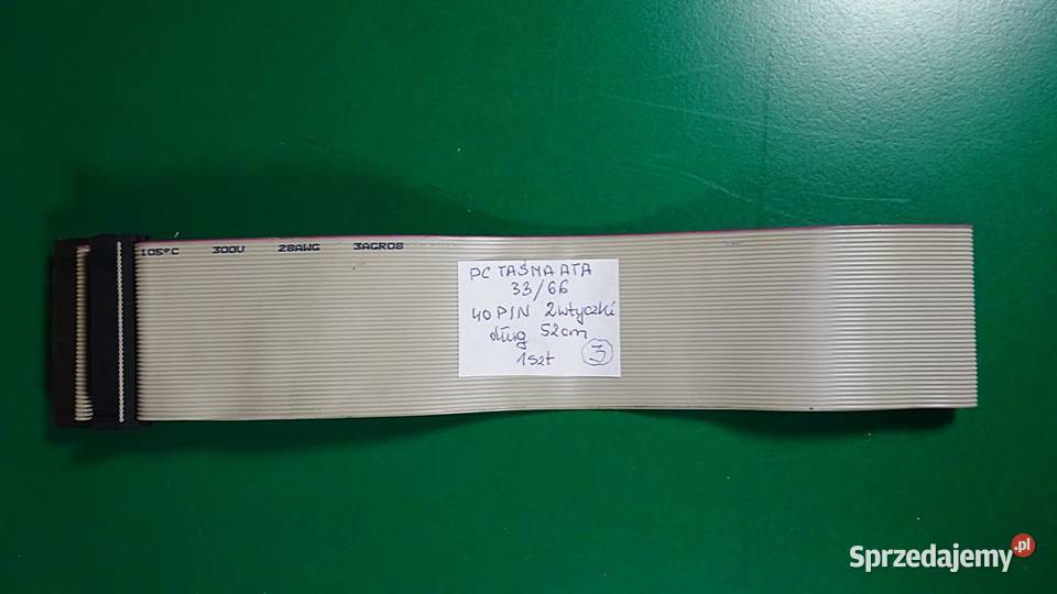 TAŚMA IDE ATA3366 2x40pin kabel do HDD CD DVD do Chorzów