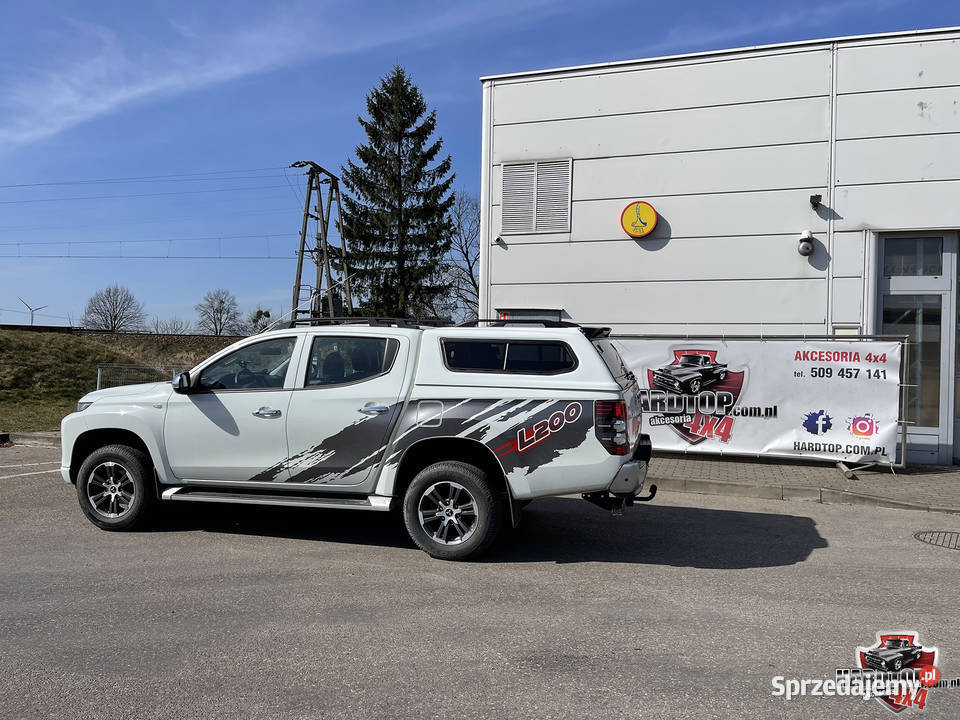 Zabudowa Mitsubishi L200 markowa hardtop pickup Pasłęk