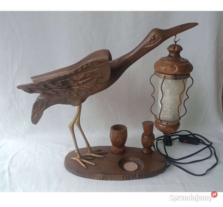 ampa stołowa Heron w stylu art dco z Białystok