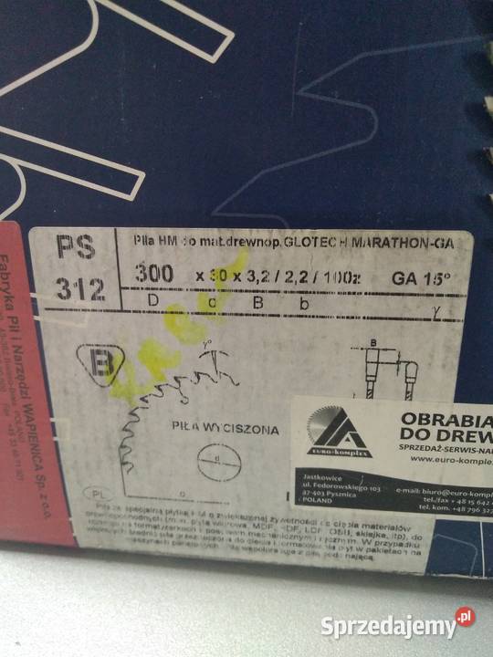 Piła do cięcia z serii PERFECTCUT 312 podkarpackie Stalowa Wola