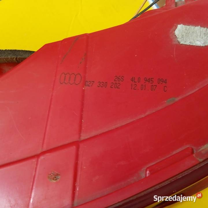 Audi Q7 lampy tylne orginał 4L0945093094 dolnośląskie Kamieniec Wrocławski