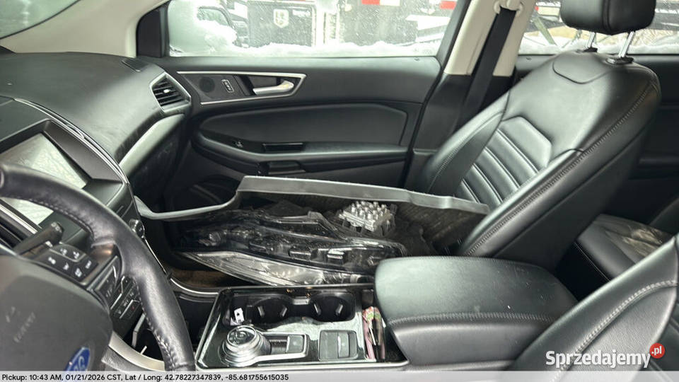 Ford Edge 2020 20 AWD uszkodzony w drodze do Żórawina sprzedam