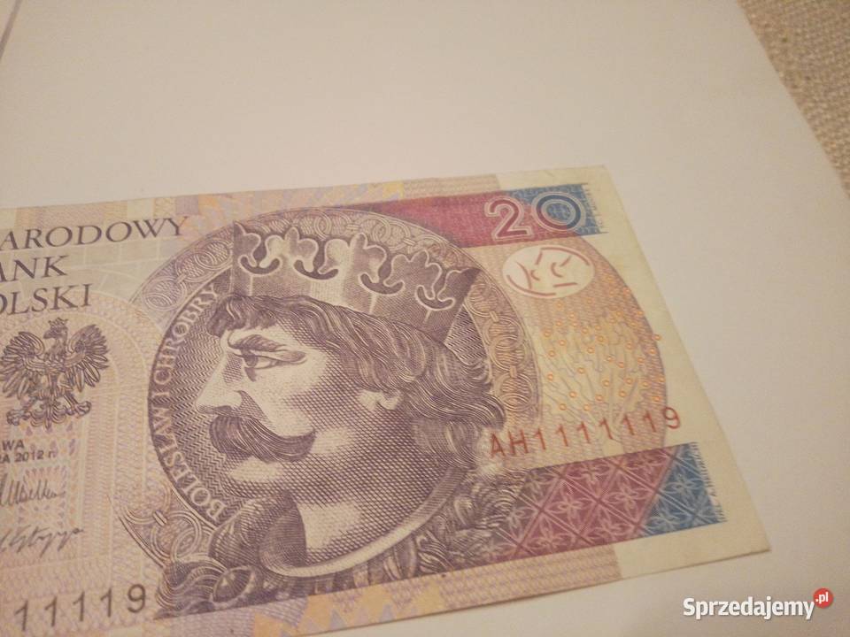 Banknot 20 AH1111119 Kraków