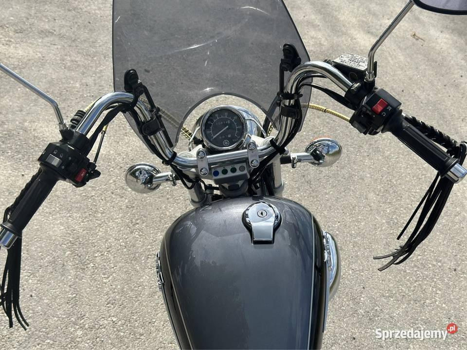 Yamaha XV 125 10 Bezwypadkowa mało używana sprowadzony Yamaha wielkopolskie