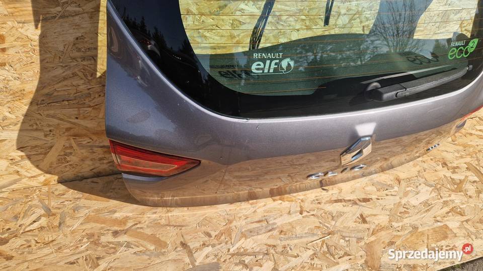 RENAULT CLIO 4 IV KLAPA TYŁ BAGAŻNIKA KOMPLETNA Słowikowo sprzedam
