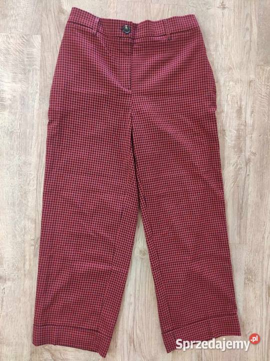 Spodnie w czarną kratkę Next Hajnówka
