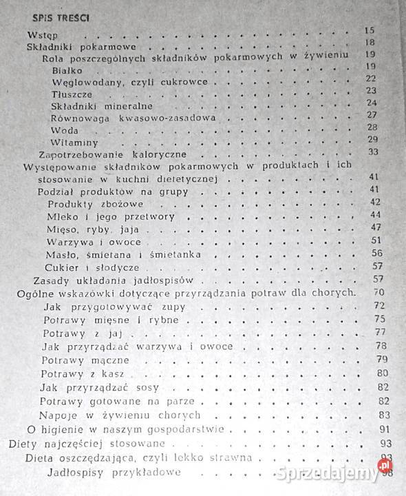 Żywienie dietetyczne w rożnych chorobach Zofia miękka lubelskie