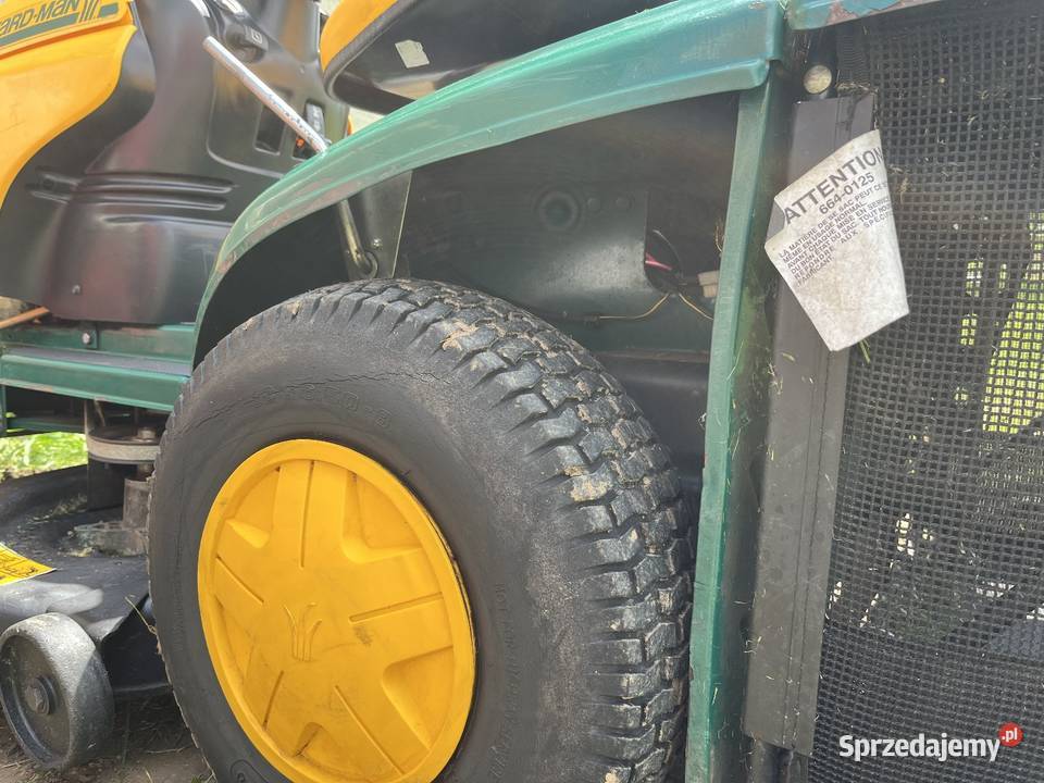 Traktorek kosiarka MTD 16 z pompą tylny wyrzut