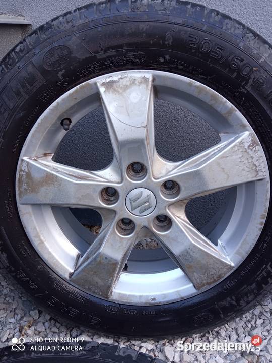 Felgi aluminiowe 16 Suzuki SX4 4 Fiat Sedici Kije