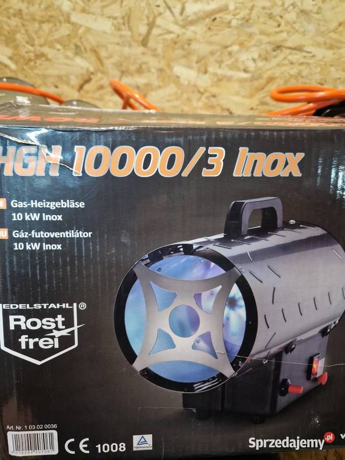 Nagrzewnica gazowa ROWI HGH 10000 3 Inox 10 kw Głogowa
