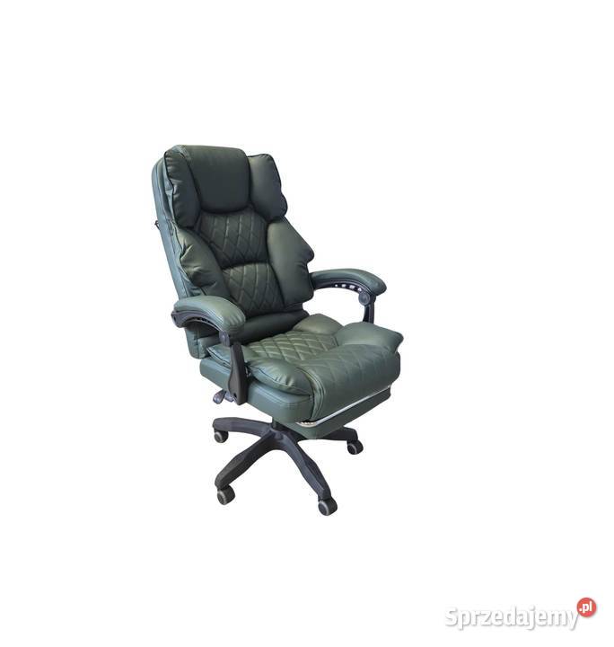Fotel Obrotowy Biurowy z Podnóżkiem Mission MS13 sprzedam