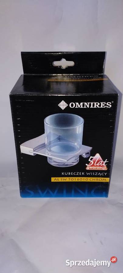 Kubek na Szczoteczki do Zębów Szkło Chrom inny kolor łódzkie Łódź