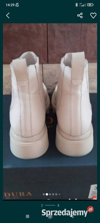 Buty damskie sztyblety skóra Badura Kozaki mazowieckie Jasieniec
