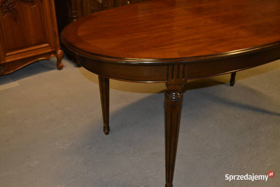 stół elipsa orzech Będzin