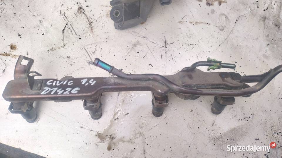 HONDA CIVIC VII 14 D14Z6 listwa wtryskowa osobowe świętokrzyskie Kielce