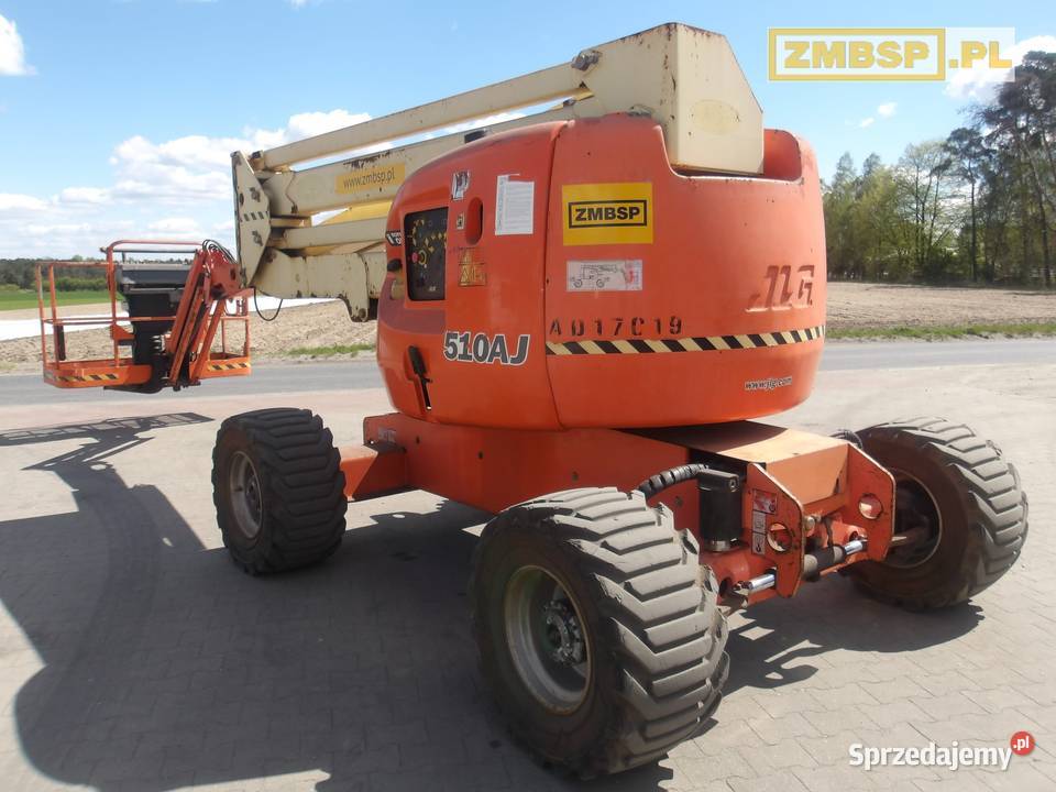 Podnośnik koszowy 18m JLG 510AJ 4x4 wielkopolskie Pleszew sprzedam