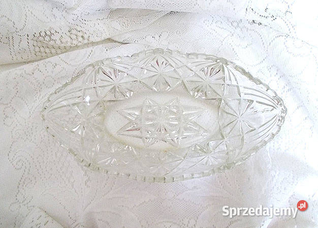 vintage salaterka prl prl naczynia szklana przezroczysty Bydgoszcz