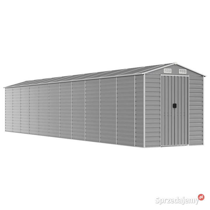 Szopa ogrodowa jasnoszara 191x980x198 stal Warszawa