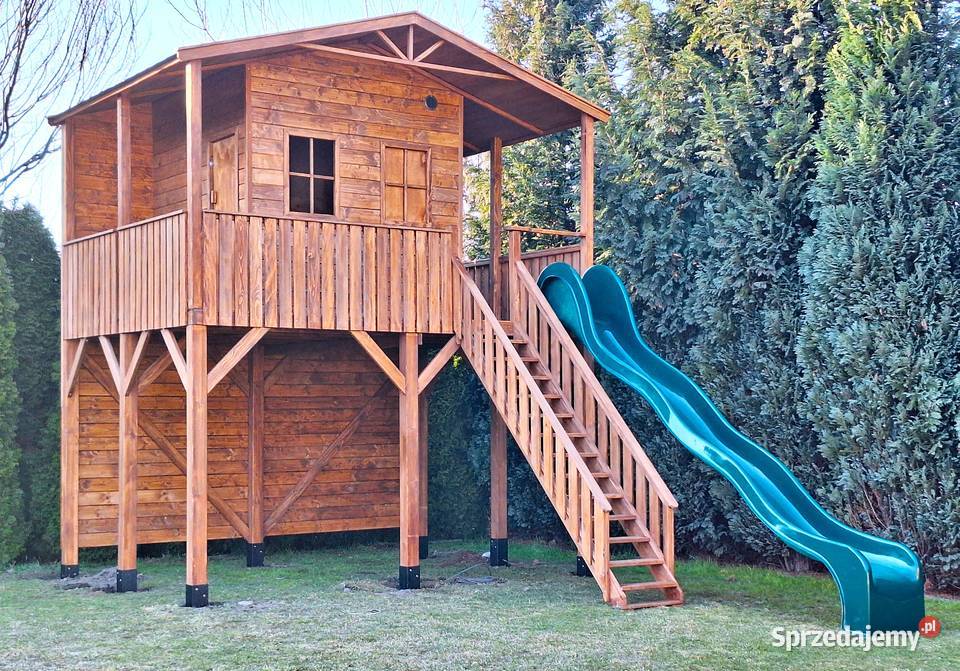 Domek Orle Gniazdo ogromny drewniany domek SUPER świętokrzyskie Mietel