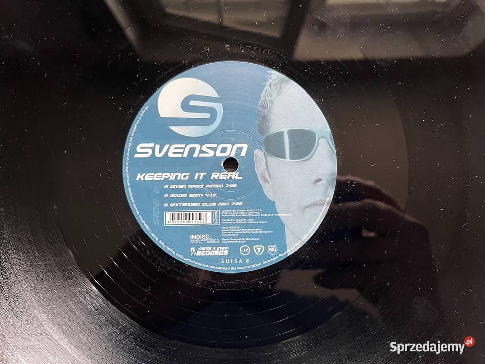 Svenson Keeping It Real Winyl Trance Płyty i kasety
