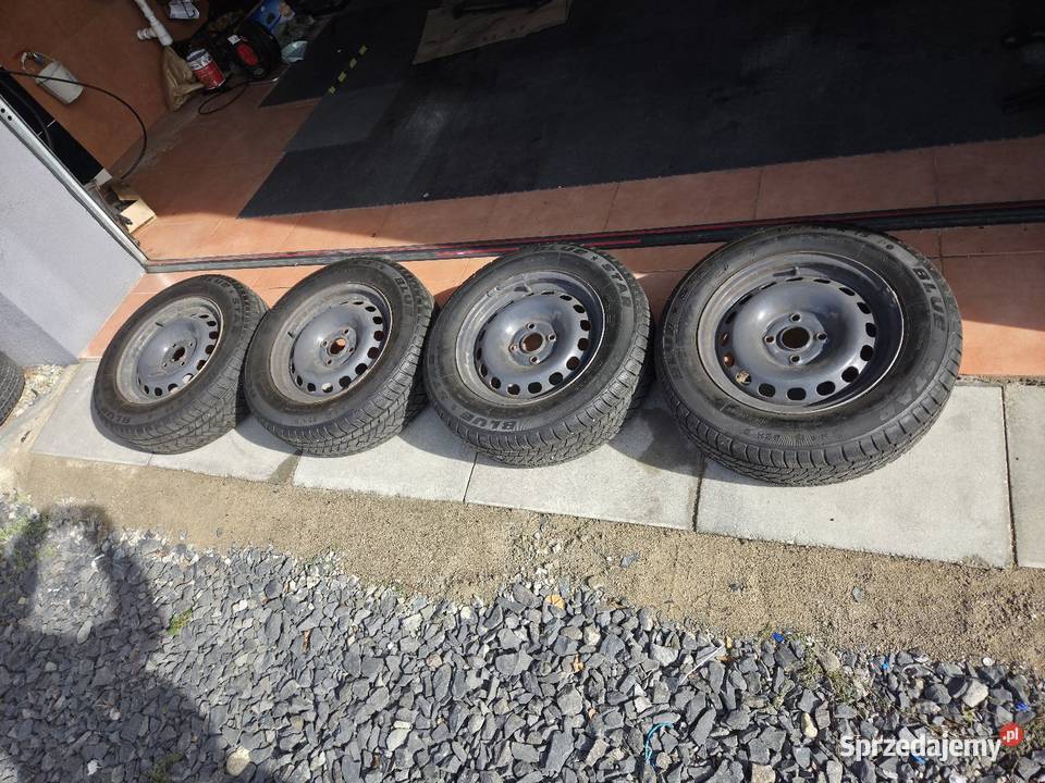 Koła zimowe 15 4x108 z oponami Blue Star dolnośląskie Miłkowice